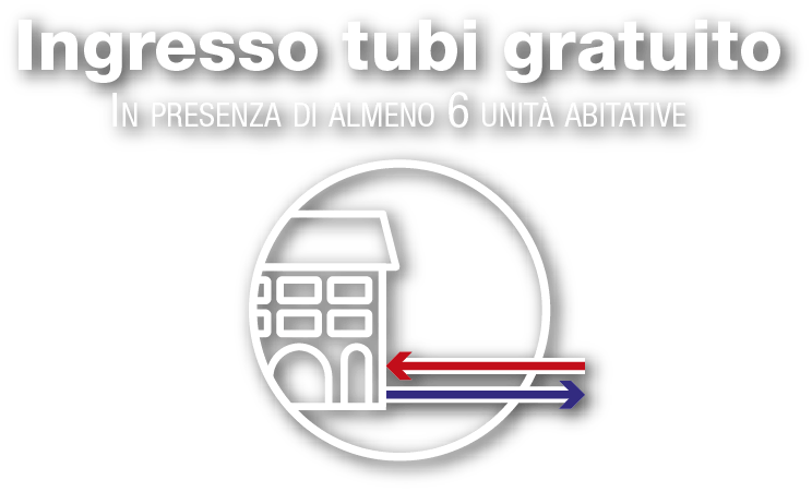Teleriscaldamento a Cuneo - Ingresso tubi gratutito